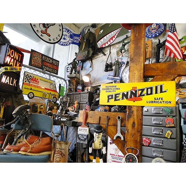 ペンズオイル　エンボスティンサイン　（レクタングル）　■　アメリカン雑貨　アメリカ雑貨　看板 |  | 04