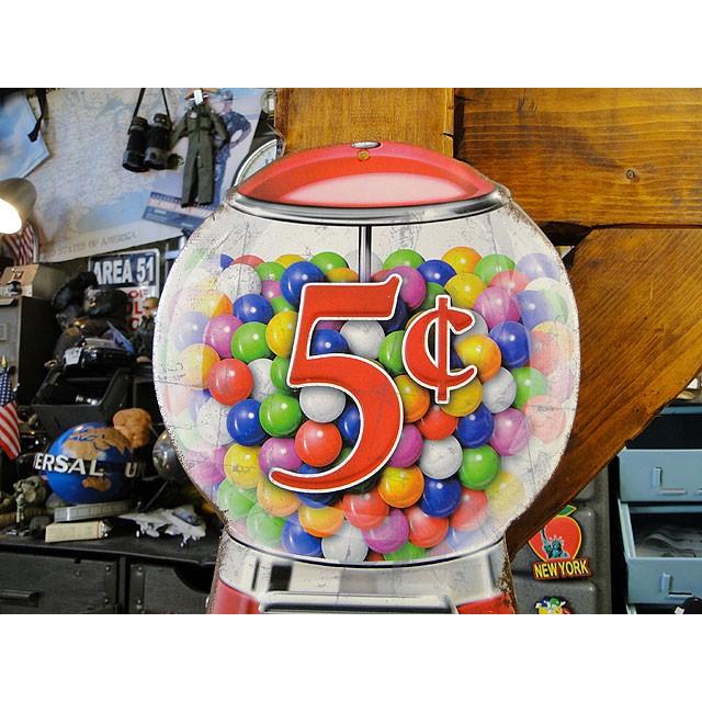 ガムボールマシン　エンボスティンサイン ■ アメリカン雑貨 アメリカ雑貨 看板 爆買 |  | 01