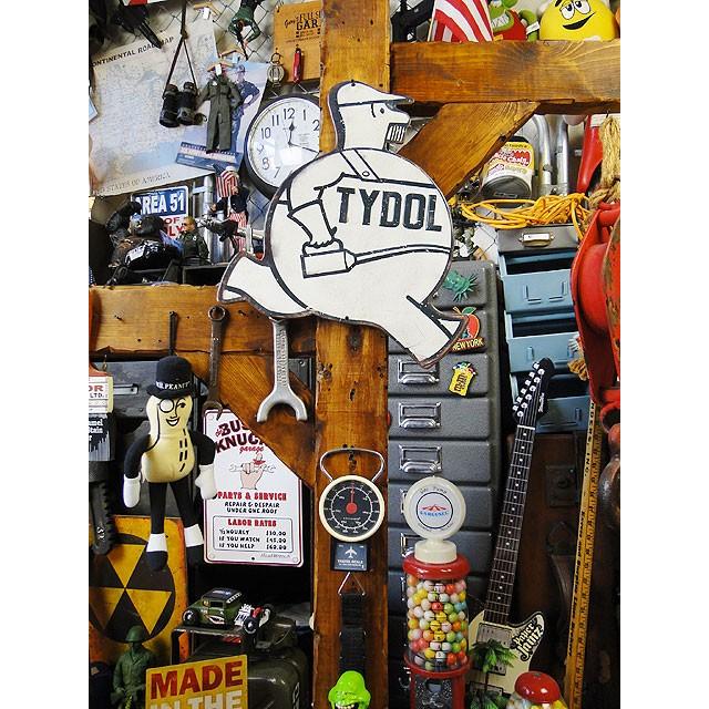 タイドル　ファットワークマン　エンボスティンサイン ■ アメリカン雑貨 アメリカ雑貨 看板 爆買 |  | 03