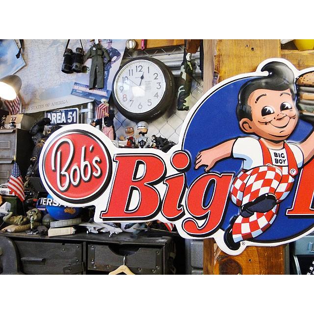 ビッグボーイ　エンボスティンサイン　（ロングサイン）　■　アメリカン雑貨　アメリカ雑貨　看板 |  | 01