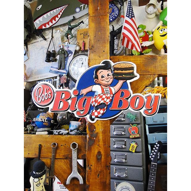 ビッグボーイ　エンボスティンサイン　（ロングサイン）　■　アメリカン雑貨　アメリカ雑貨　看板 |  | 06