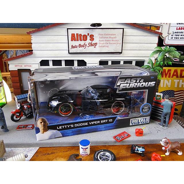 Jada　映画　ワイルドスピード　ダイキャストミニカー　1/24スケール　（レティ/2008年式ダッジ　ヴァイパーSRT10）　■　アメリカン雑貨 |  | 12