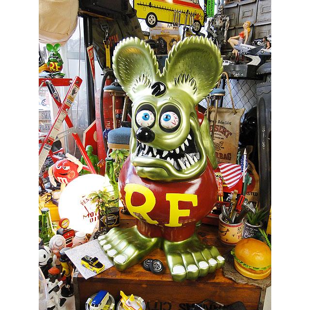 ファンコ限定　メタリック　ラットフィンク　ジャイアントコインバンク ■ アメリカン雑貨 アメリカ雑貨 FUNKO | RAT FINK