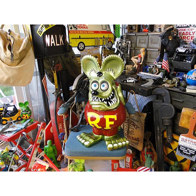 ファンコ限定　メタリック　ラットフィンク　ジャイアントコインバンク ■ アメリカン雑貨 アメリカ雑貨 FUNKO | RAT FINK | 16