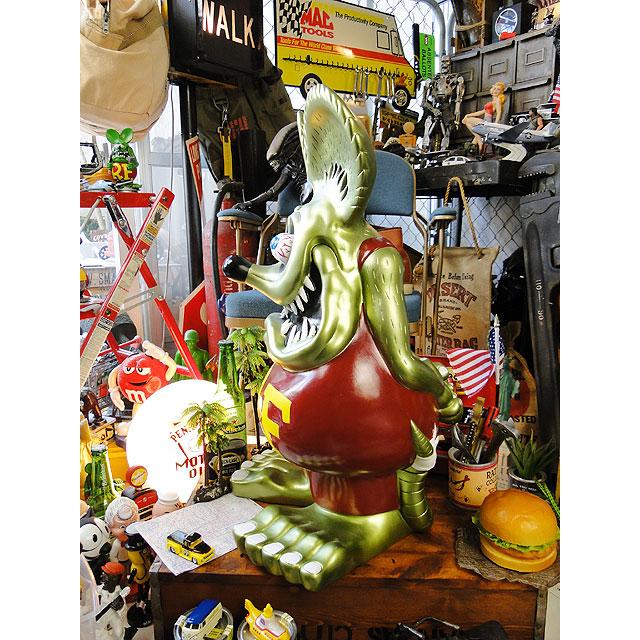 ファンコ限定　メタリック　ラットフィンク　ジャイアントコインバンク ■ アメリカン雑貨 アメリカ雑貨 FUNKO | RAT FINK | 04