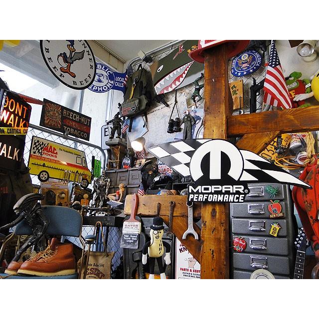 モパー　チェッカーフラッグ　ビッグブリキ看板　（モパーパフォーマンス）　■　アメリカン雑貨　アメリカ雑貨 |  | 02