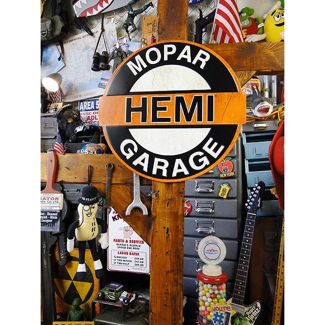 HEMI　モパーガレージ　ダイカット　ビッグサイン　■ アメリカン雑貨 アメリカ雑貨 |  | 01