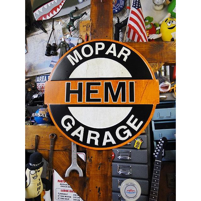 HEMI　モパーガレージ　ダイカット　ビッグサイン　■ アメリカン雑貨 アメリカ雑貨 |  | 04