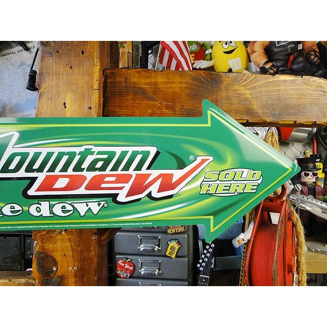 マウンテンデュー　アローカットサイン　（缶ラベル）　■　アメリカン雑貨　アメリカ雑貨 |  | 02