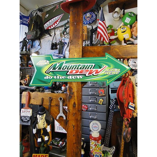 マウンテンデュー　アローカットサイン　（缶ラベル）　■　アメリカン雑貨　アメリカ雑貨 |  | 06