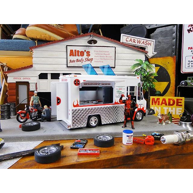 Jada　マーベル　デッドプール　＆　タコトラック　ダイキャストミニカー　1/24スケール ■ アメリカン雑貨 アメリカ雑貨 |  | 12