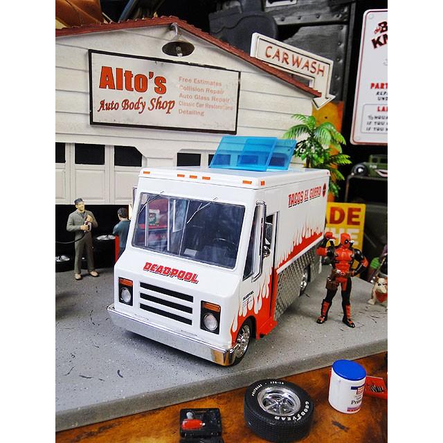 Jada　マーベル　デッドプール　＆　タコトラック　ダイキャストミニカー　1/24スケール ■ アメリカン雑貨 アメリカ雑貨 |  | 13