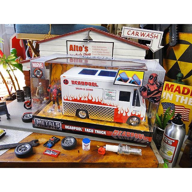 Jada　マーベル　デッドプール　＆　タコトラック　ダイキャストミニカー　1/24スケール ■ アメリカン雑貨 アメリカ雑貨 |  | 16