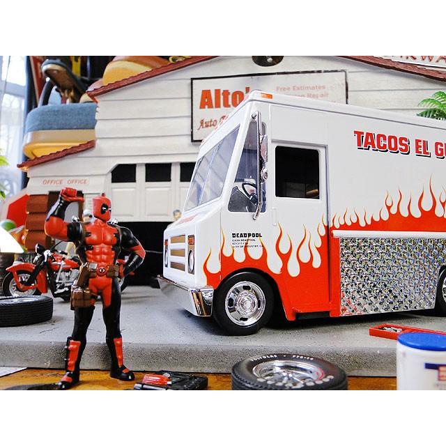 Jada　マーベル　デッドプール　＆　タコトラック　ダイキャストミニカー　1/24スケール ■ アメリカン雑貨 アメリカ雑貨 |  | 03