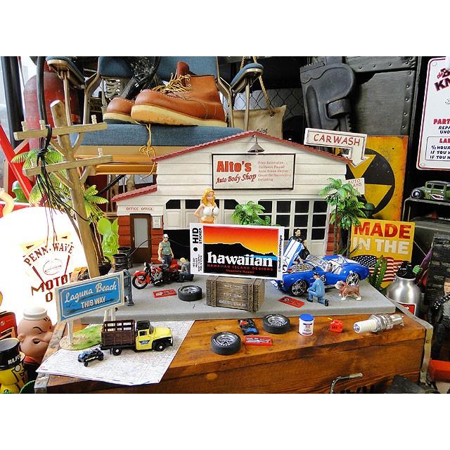 ハワイアン　アイランド　ステッカー　（ダイヤモンドヘッド　サンセット）　■　アメリカン雑貨　アメリカ雑貨 |  | 01