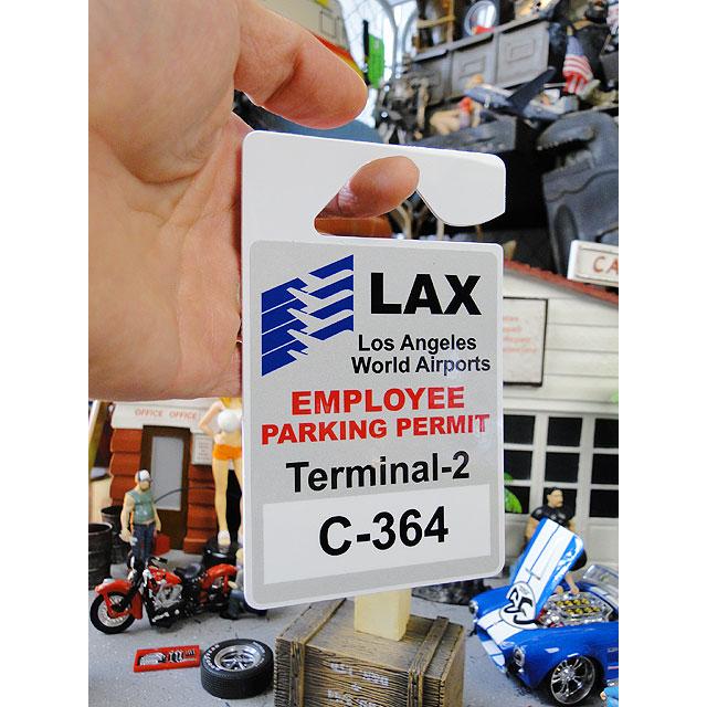 カリフォルニアン専用パーキングパーミット　（ロサンゼルス国際空港）　■　アメリカン雑貨　アメリカ雑貨 | 