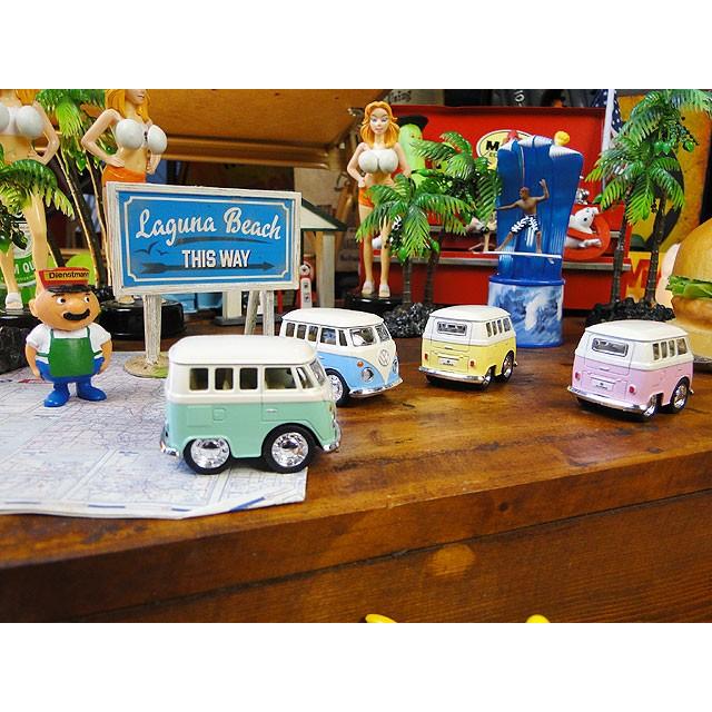 ファニーワーゲンバス　ダイキャストミニカー　（パステルカラー4台セット）　■　アメリカン雑貨　アメリカ雑貨 |  | 04