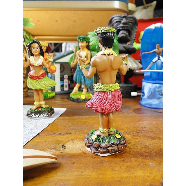 ハワイアン フラガール ダッシュボードドール MINI （シャカボーイ