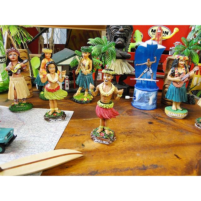 希少品Hawaiiハワイアン フラガール置物ココジョーアメリカ