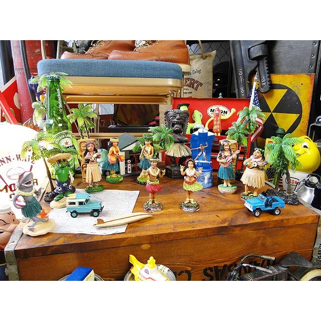 ハワイアン　フラガール　ダッシュボードドール　MINI　（シャカガール＆シャカボーイの2体セット）　■ アメリカ雑貨 アメリカン雑貨 |  | 05