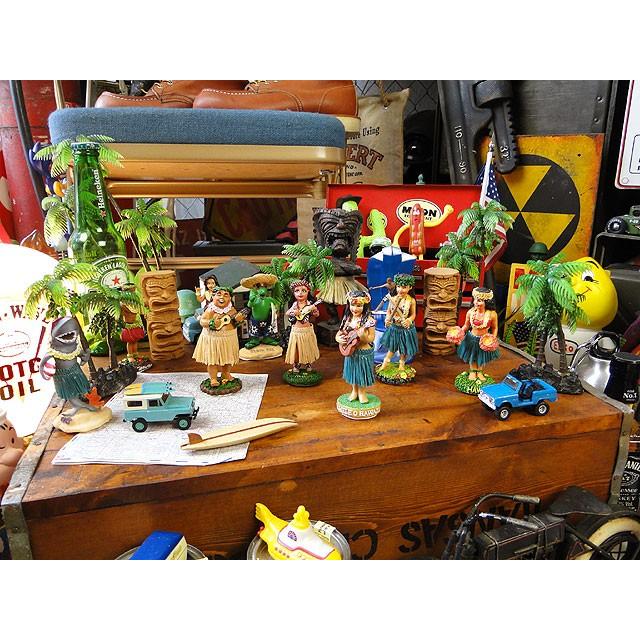 ハワイアン　フラガール　ダッシュボードドール　MINI　（ナメレオハワイ）　■　アメリカン雑貨　アメリカ雑貨 |  | 06