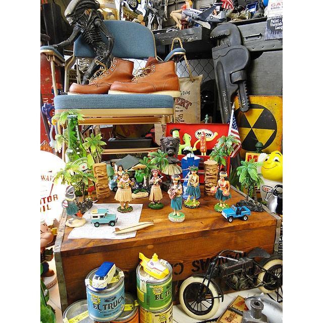 ハワイアン　フラガール　ダッシュボードドール　MINI　（ナメレオハワイ）　■　アメリカン雑貨　アメリカ雑貨 |  | 07