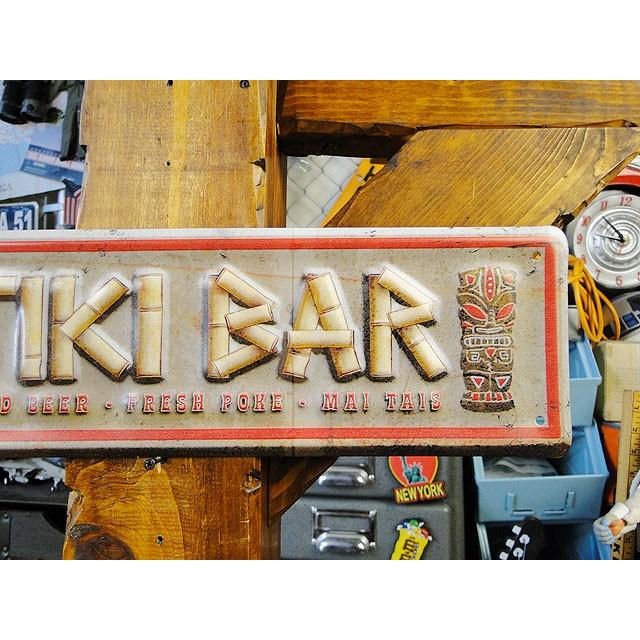 ティキバー　ハワイアン　エンボスティンサイン　■ アメリカン雑貨 アメリカ雑貨 |  | 02