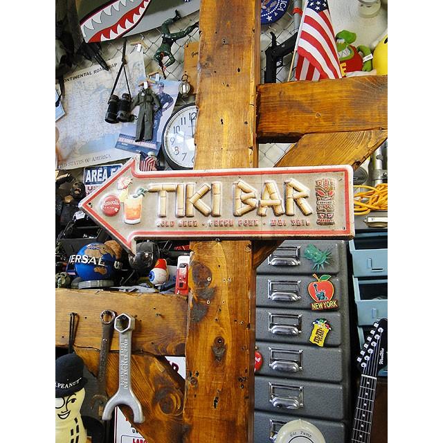 ティキバー　ハワイアン　エンボスティンサイン　■ アメリカン雑貨 アメリカ雑貨 |  | 06