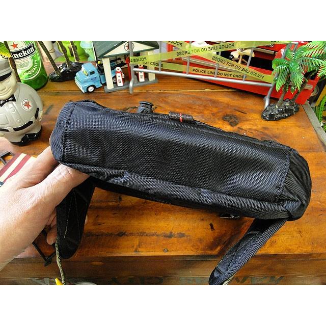 フライングボディバッグ スクエアウエストバッグ （ブラック