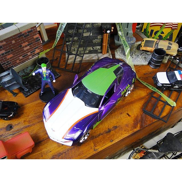 Jada DC コミック ジョーカー＆2009年シボレー　コルベット　スティングレイ　ダイキャストミニカー ■ アメリカン雑貨 1/24スケール |  | 01