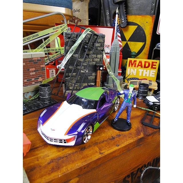 Jada DC コミック ジョーカー＆2009年シボレー　コルベット　スティングレイ　ダイキャストミニカー ■ アメリカン雑貨 1/24スケール |  | 10