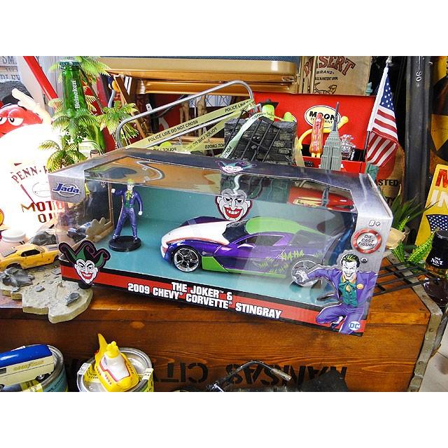 Jada DC コミック ジョーカー＆2009年シボレー　コルベット　スティングレイ　ダイキャストミニカー ■ アメリカン雑貨 1/24スケール |  | 13