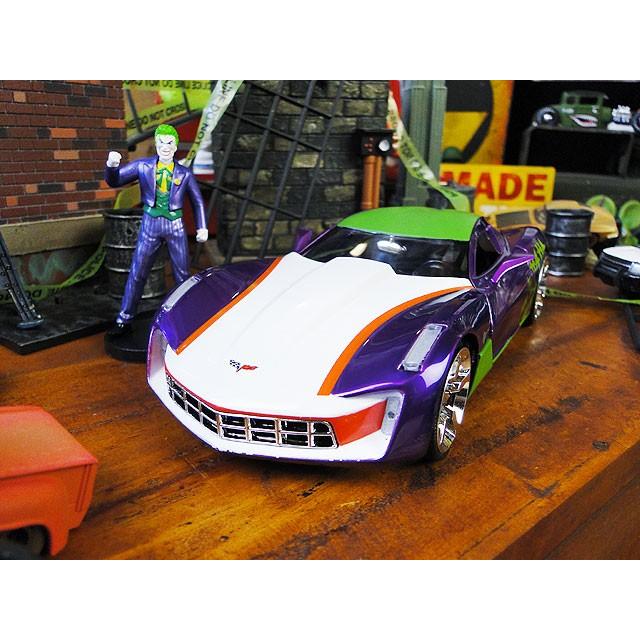 Jada DC コミック ジョーカー＆2009年シボレー　コルベット　スティングレイ　ダイキャストミニカー ■ アメリカン雑貨 1/24スケール |  | 02