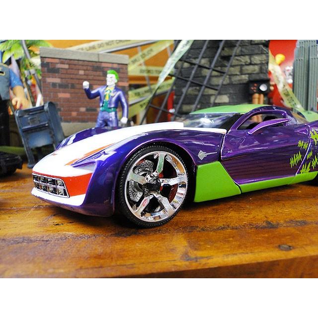 Jada DC コミック ジョーカー＆2009年シボレー　コルベット　スティングレイ　ダイキャストミニカー ■ アメリカン雑貨 1/24スケール |  | 03