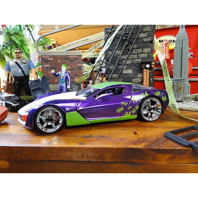 Jada DC コミック ジョーカー＆2009年シボレー　コルベット　スティングレイ　ダイキャストミニカー ■ アメリカン雑貨 1/24スケール |  | 04
