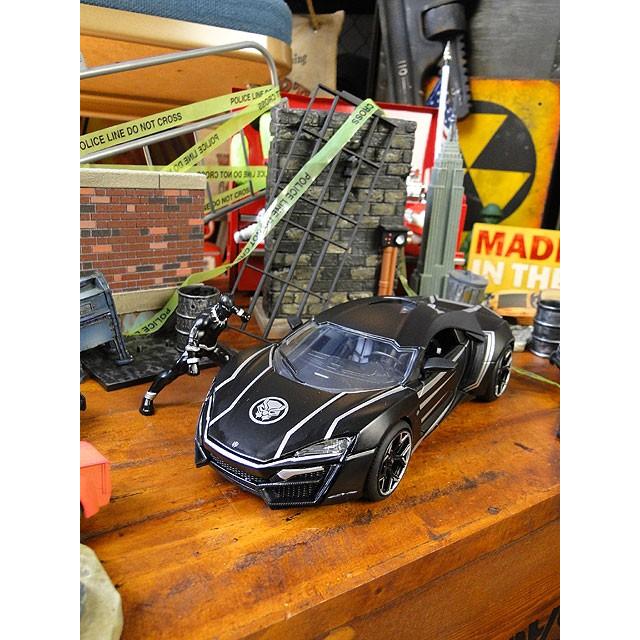 Jada マーベル アベンジャーズ ブラックパンサー＆ライカン　ハイパースポーツ　ダイキャストミニカー ■ アメリカン雑貨 1/24スケール |  | 12