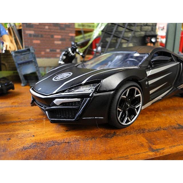 Jada マーベル アベンジャーズ ブラックパンサー＆ライカン　ハイパースポーツ　ダイキャストミニカー ■ アメリカン雑貨 1/24スケール |  | 03