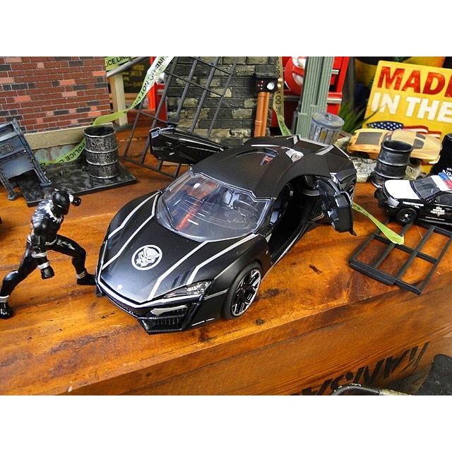 Jada マーベル アベンジャーズ ブラックパンサー＆ライカン　ハイパースポーツ　ダイキャストミニカー ■ アメリカン雑貨 1/24スケール |  | 06