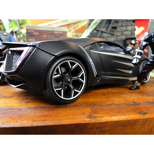 Jada マーベル アベンジャーズ ブラックパンサー＆ライカン　ハイパースポーツ　ダイキャストミニカー ■ アメリカン雑貨 1/24スケール |  | 09