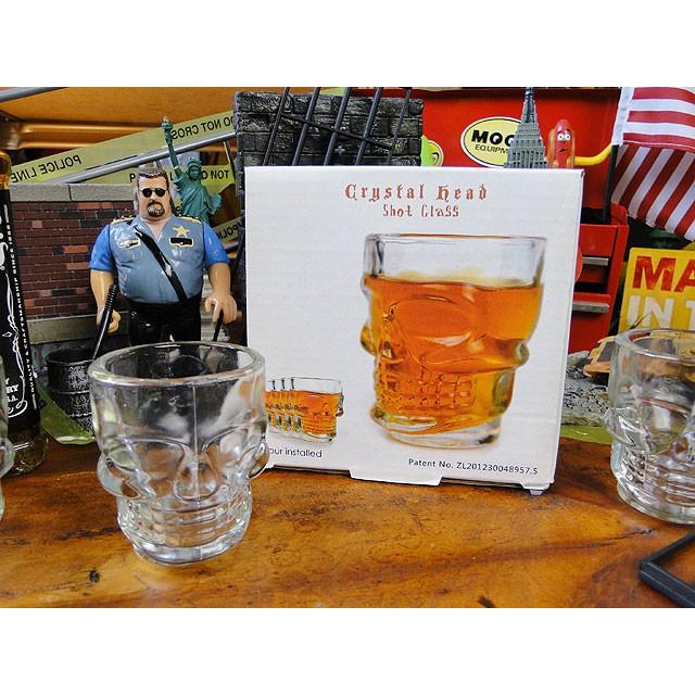 スカルショットグラス　4Pセット ■ アメリカン雑貨 アメリカ雑貨 |  | 06