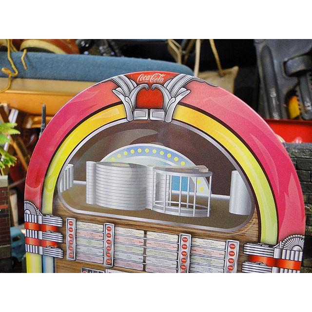 希少⭐️USAビンテージコカコーラジュークボックス型バンク貯金箱 コカ・コーラのジュークボックス型のレトロな貯金箱。1996年製のレアな