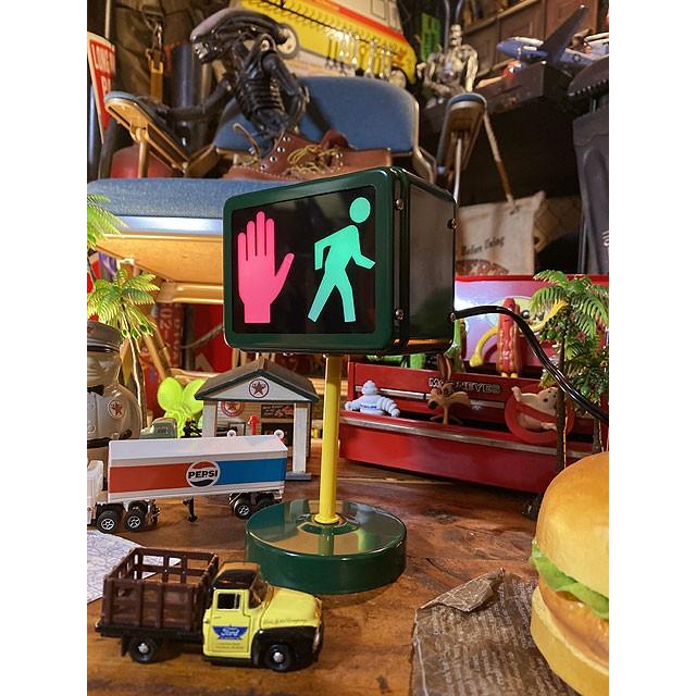 アメリカの信号機ライト （STOP/WALK） □ アメリカン雑貨 アメリカ