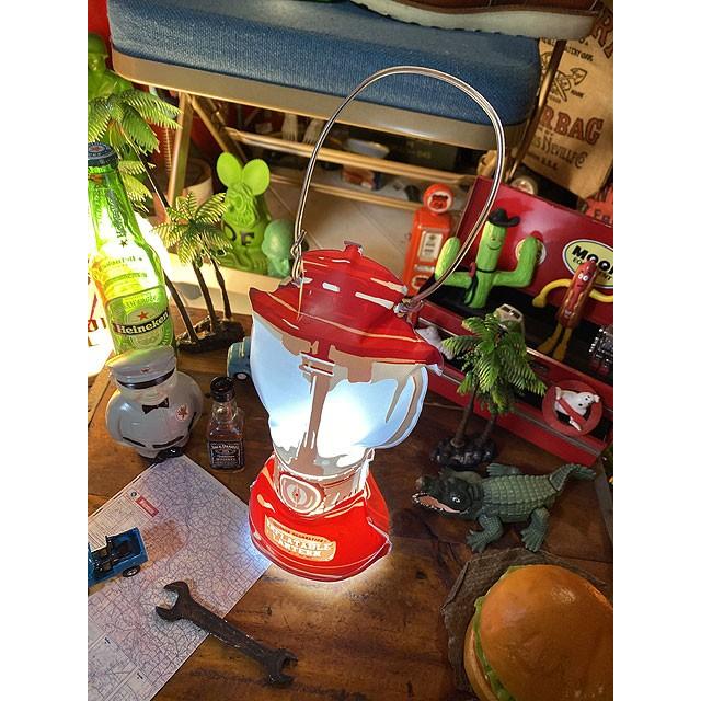 インフレータブルランタン　クラシック　（レッド）　■　アメリカン雑貨　アメリカ雑貨　アウトドア　ライト　ランプ |  | 01