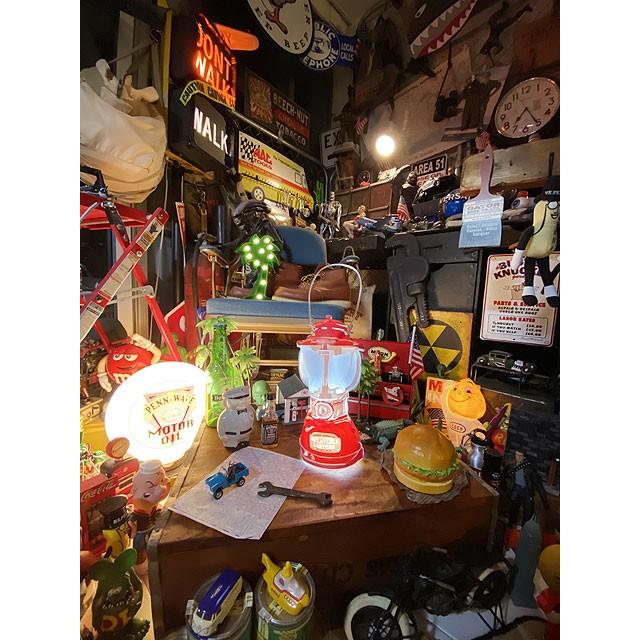 インフレータブルランタン　クラシック　（レッド）　■　アメリカン雑貨　アメリカ雑貨　アウトドア　ライト　ランプ |  | 06