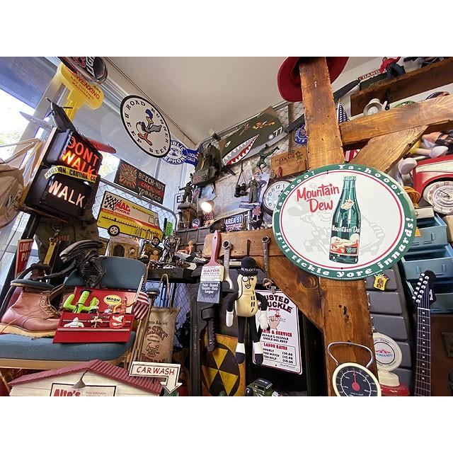マウンテンデュー　ラウンド型　ブリキ看板　（Ya-hooo!）　■ アメリカン雑貨 アメリカ雑貨 |  | 03