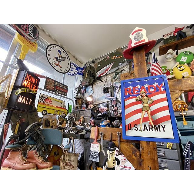 U.S.アーミーガール　ブリキ看板 ■ アメリカン雑貨 アメリカ雑貨 |  | 04