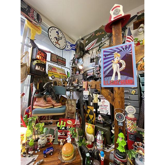 U.S.コーストガードガール　ブリキ看板 ■ アメリカン雑貨 アメリカ雑貨 |  | 05