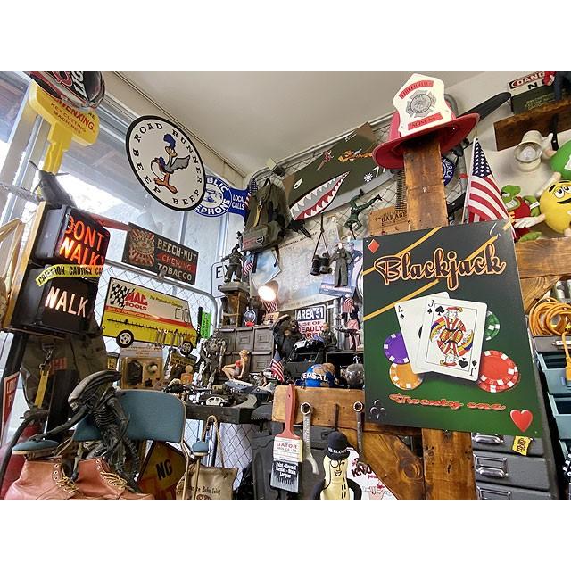 ブラックジャック　ブリキ看板　（TWENTY　ONE）　■ アメリカン雑貨 アメリカ雑貨 |  | 04