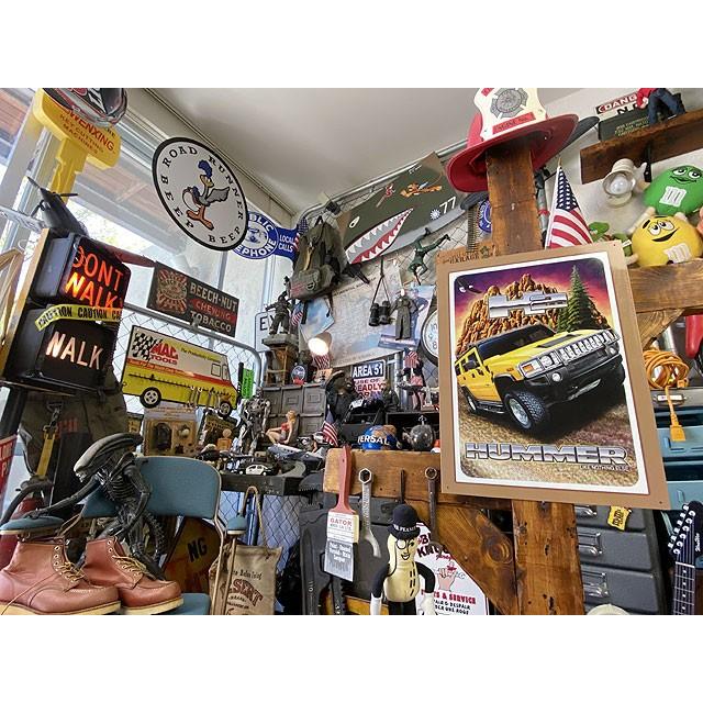 HUMMER　ハマ- H2　ブリキ看板 ■ アメリカン雑貨 アメリカ雑貨 |  | 04