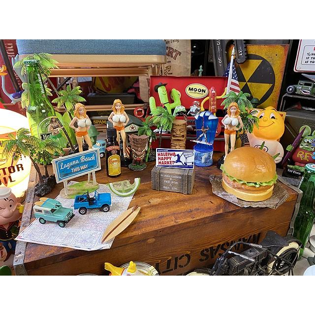 ハレイワ　ハッピーマーケットステッカー　Mサイズ　（056/トリコロール）　■　アメリカン雑貨　アメリカ雑貨 |  | 01